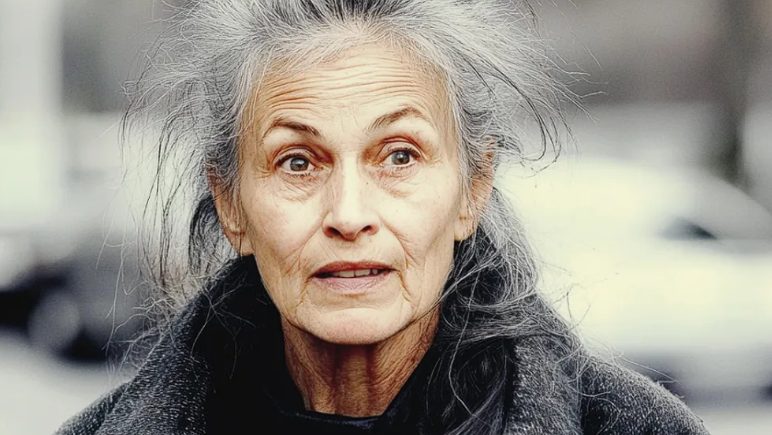 Starsza bezdomna kobieta poprosiła mnie, żebym zawiózł ją do kościoła – trzy dni później zapukała do moich drzwi w drogim płaszczu Gucci.