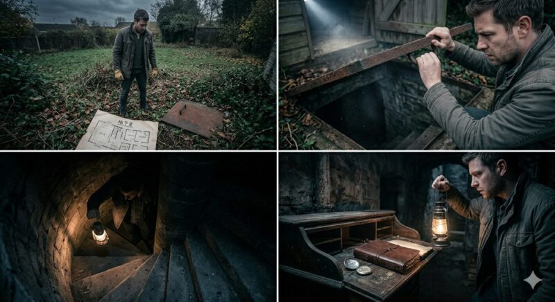 Kiedy otworzyłem zarośnięte drzwi na tylnym podwórku, usłyszałem głos człowieka, który zniknął dwadzieścia lat temu.